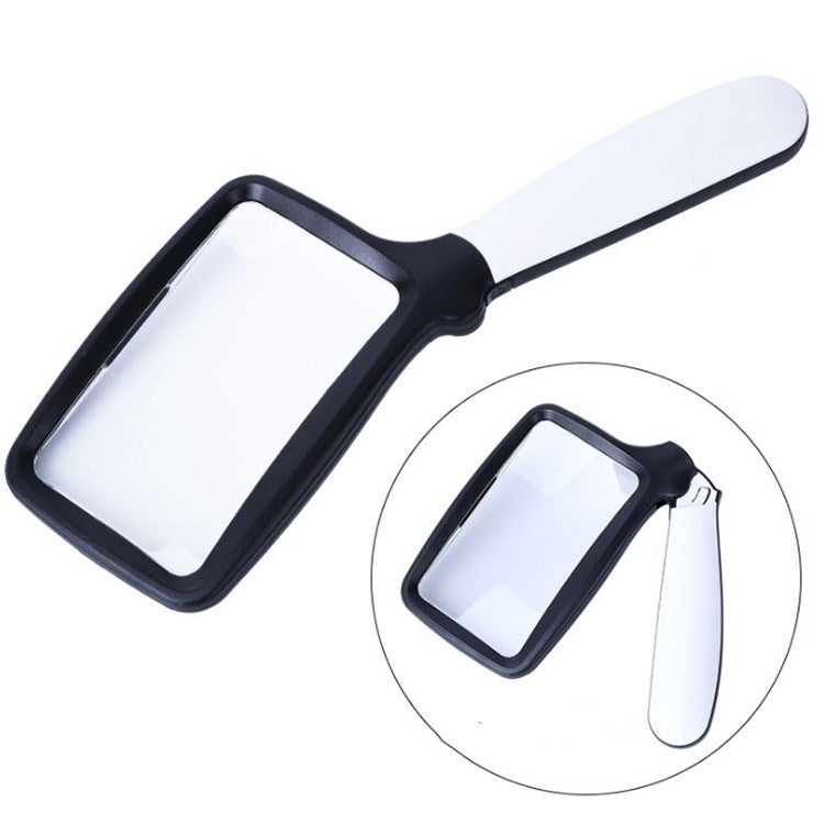 Lente d'ingrandimento portatile 2X con 5 luci LED