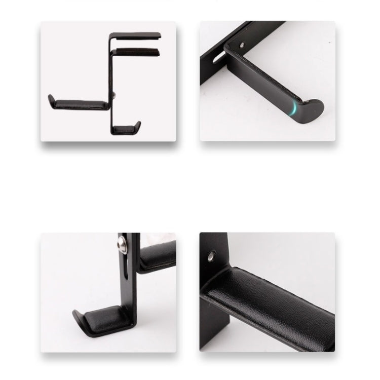 Rack per cuffie Ganci da tavolo Scaffali per libri Rack per cuffie, Red, Upgrade B Black, Upgrade B Gray