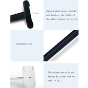 Supporto per cuffie Espositore per cuffie per Internet Café, White, Black