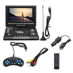 DVD portatile 7,8 pollici con lettore TV e porta USB