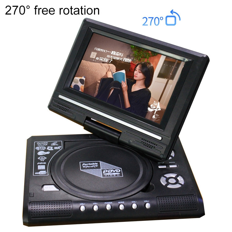 DVD portatile 7,8 pollici con lettore TV e porta USB