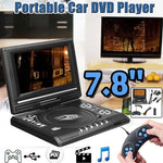 DVD portatile 7,8 pollici con lettore TV e porta USB