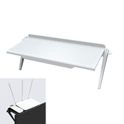 Supporto per monitor per computer con rack di archiviazione multifunzionale creativo da 2 pezzi, S, L
