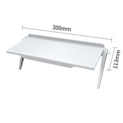 Supporto per monitor per computer con rack di archiviazione multifunzionale creativo da 2 pezzi, S, L