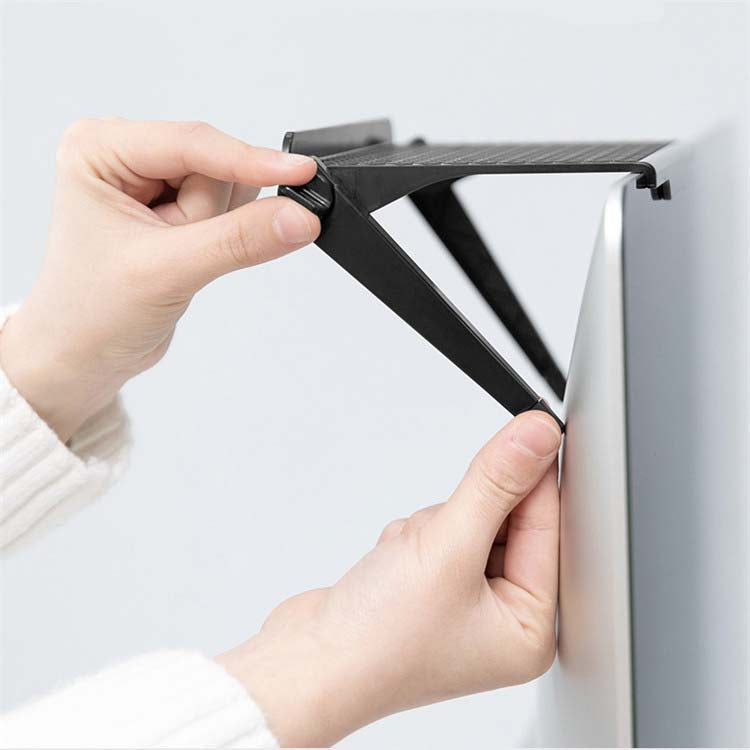 Supporto per monitor per computer con rack di archiviazione multifunzionale creativo da 2 pezzi, S, L
