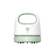 C502 Aspirapolvere per pulizia tastiera desktop da ufficio Mini aspirapolvere portatile per auto con ricarica USB, Powder, Gray, Blue, Green