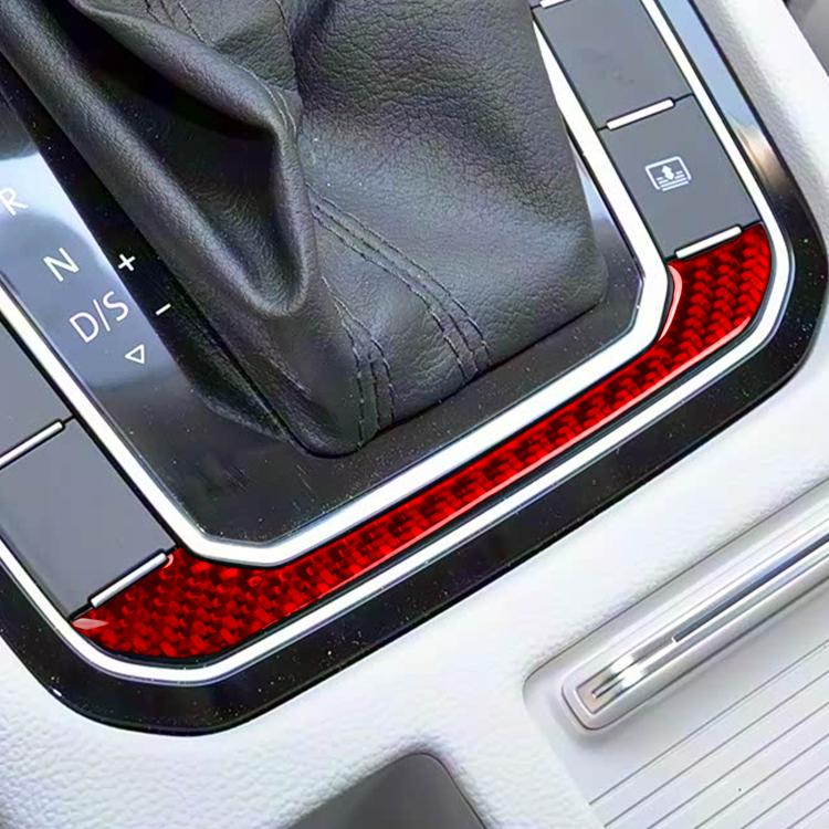 Adesivo decorativo per pannello leva del cambio con guida a sinistra per Volkswagen Magotan / CC