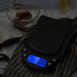 Bilancia tascabile per gioielli in oro e argento con bilancia di precisione, specifica: 200 g/0,01 g, 200g/0.01g  :Without Battery