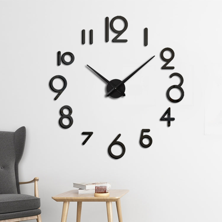 Orologio da parete digitale domestico creativo in acrilico fai-da-te