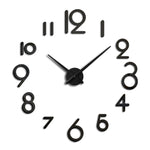 Orologio da parete digitale domestico creativo in acrilico fai-da-te