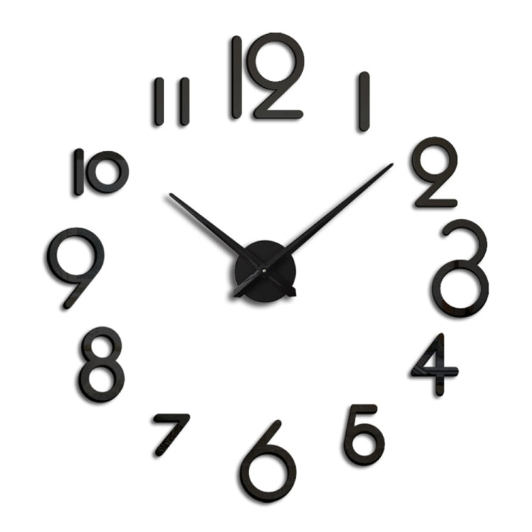 Orologio da parete digitale domestico creativo in acrilico fai-da-te