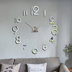 Orologio da parete digitale domestico creativo in acrilico fai-da-te
