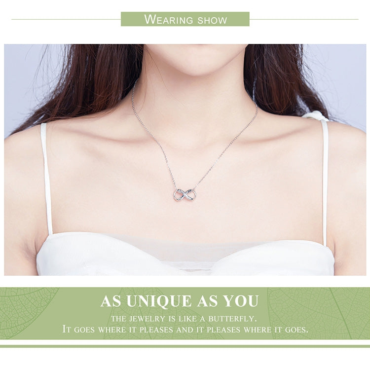 Accessori per bracciali fai-da-te da donna in argento sterling 925 Infinity Family Forever Beaded, SCC1146