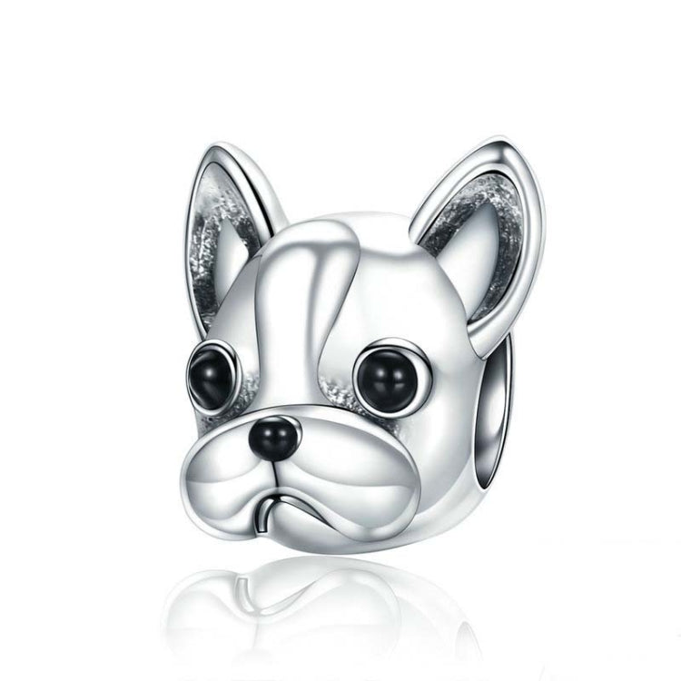 Perline Bulldog in Argento Sterling S925 1,1 cm