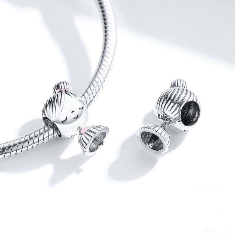 Accessori per bracciale fai da te con perline per bambina in argento sterling S925