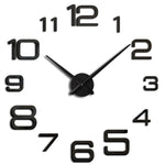 Orologio da parete digitale in acrilico Orologio adesivo da parete per soggiorno domestico