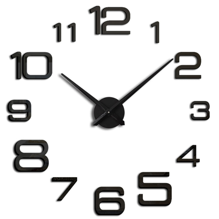 Orologio da parete digitale in acrilico Orologio adesivo da parete per soggiorno domestico