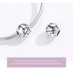 S925 Sterling Silver Dodici Costellazioni Perline Accessori per braccialetti fai da te Gioielli Perline in argento, Aries, Taurus, Gemini, Cancer, Leo, Virgo, Libra, Scorpio, Sagittarius, Capricorn, Aquarius, Pisces