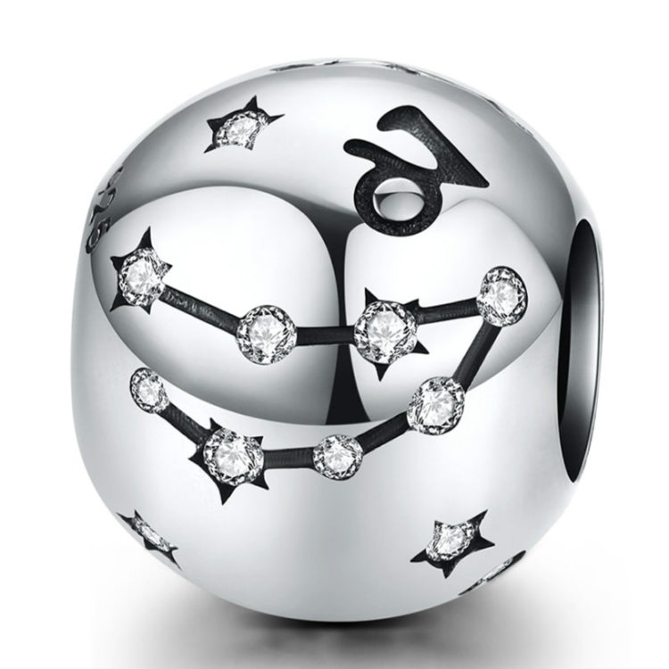 S925 Sterling Silver Dodici Costellazioni Perline Accessori per braccialetti fai da te Gioielli Perline in argento, Aries, Taurus, Gemini, Cancer, Leo, Virgo, Libra, Scorpio, Sagittarius, Capricorn, Aquarius, Pisces