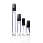 Flacone di profumo da 50 pezzi Flacone spray Flacone di profumo Flacone vuoto, 2ml, 3ml, 5ml, 10ml