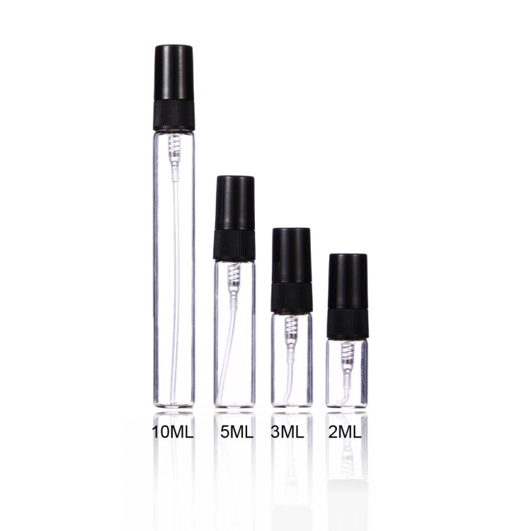 Flacone di profumo da 50 pezzi Flacone spray Flacone di profumo Flacone vuoto, 2ml, 3ml, 5ml, 10ml