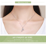 Ciondolo pendente fata fiore in argento sterling 925 da donna, bracciali fai da te, collane, accessori, SCC359