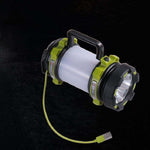 Faro portatile a LED KINSACH Torcia da campeggio multifunzione ricaricabile per esterni