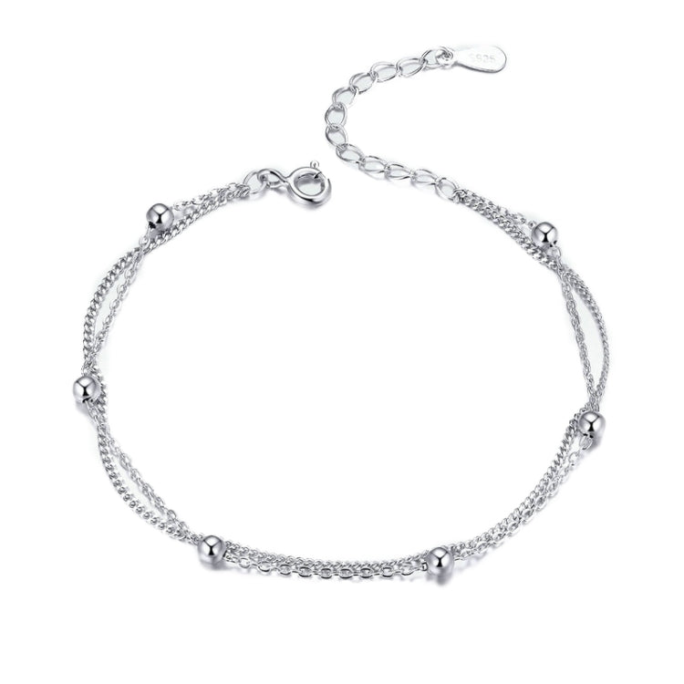 Bracciale in argento sterling S925 da donna, gioielli in argento placcato platino, gioielli in argento, SCB131