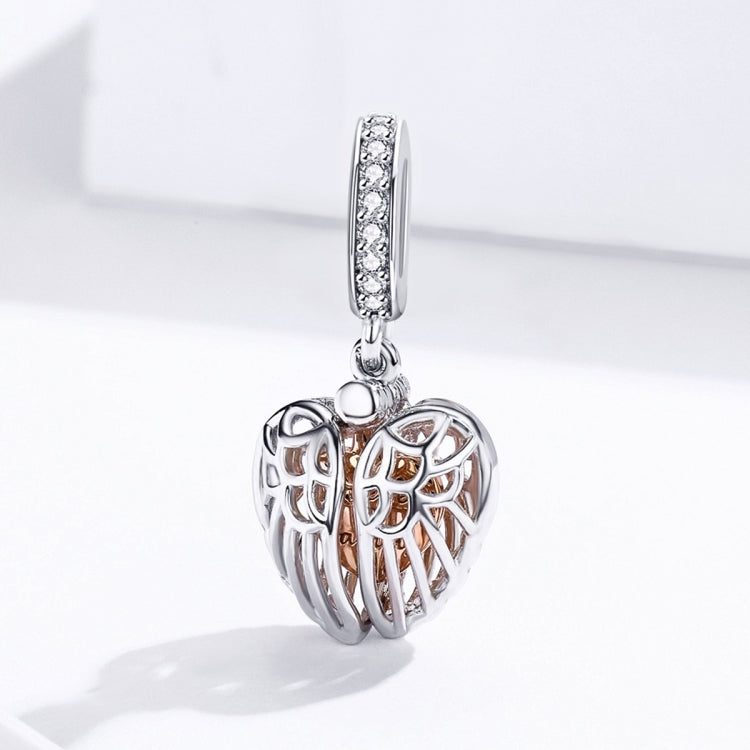 Il ciondolo in argento sterling 925 può aprire per sempre il fascino della casa, accessorio per braccialetto fai da te, SCC1299