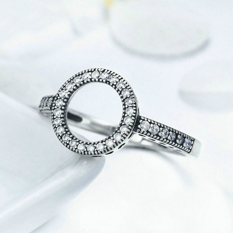Anello intarsiato da donna in argento sterling S925, 5, 6, 7, 8, 9