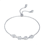 Simpatico braccialetto con artigli per animali domestici Bracciale a goccia con animali in argento sterling S925, SCB096