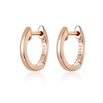 Orecchini semplici Orecchini in argento sterling S925 Fibbie per orecchie, Rose Gold, Silver, Gold