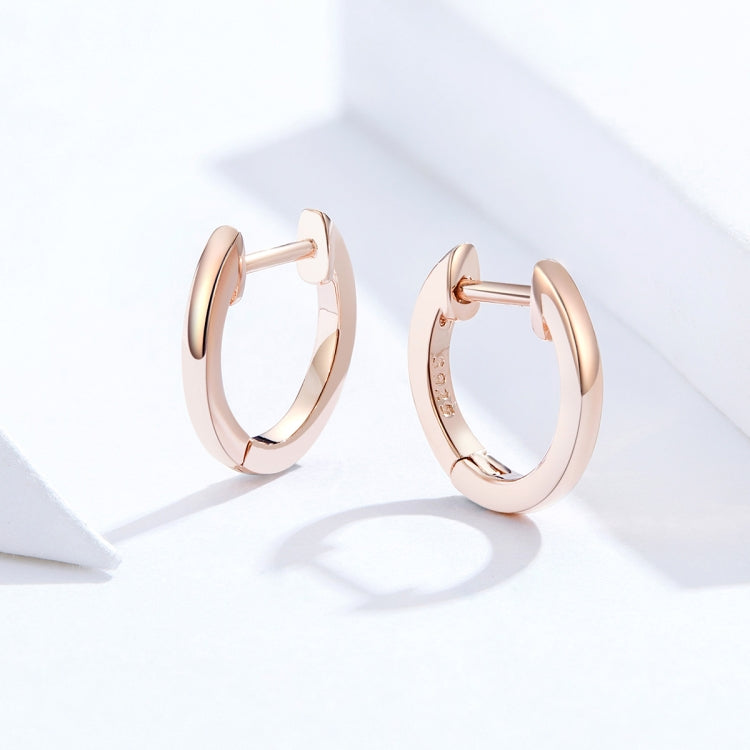 Orecchini semplici Orecchini in argento sterling S925 Fibbie per orecchie, Rose Gold, Silver, Gold