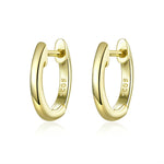 Orecchini semplici Orecchini in argento sterling S925 Fibbie per orecchie, Rose Gold, Silver, Gold