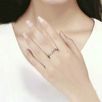 Anello con impronta di animale domestico Anello con goccia di olio in argento sterling S925, 5, 6, 7, 8, 9