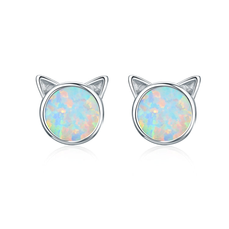 Orecchini fai da te Orecchini in argento sterling con gatti Orecchini con zirconi