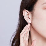 Orecchini fai da te Orecchini in argento sterling con gatti Orecchini con zirconi