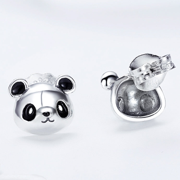 Orecchini femminili di temperamento degli orecchini in argento sterling Panda S925, SCE386