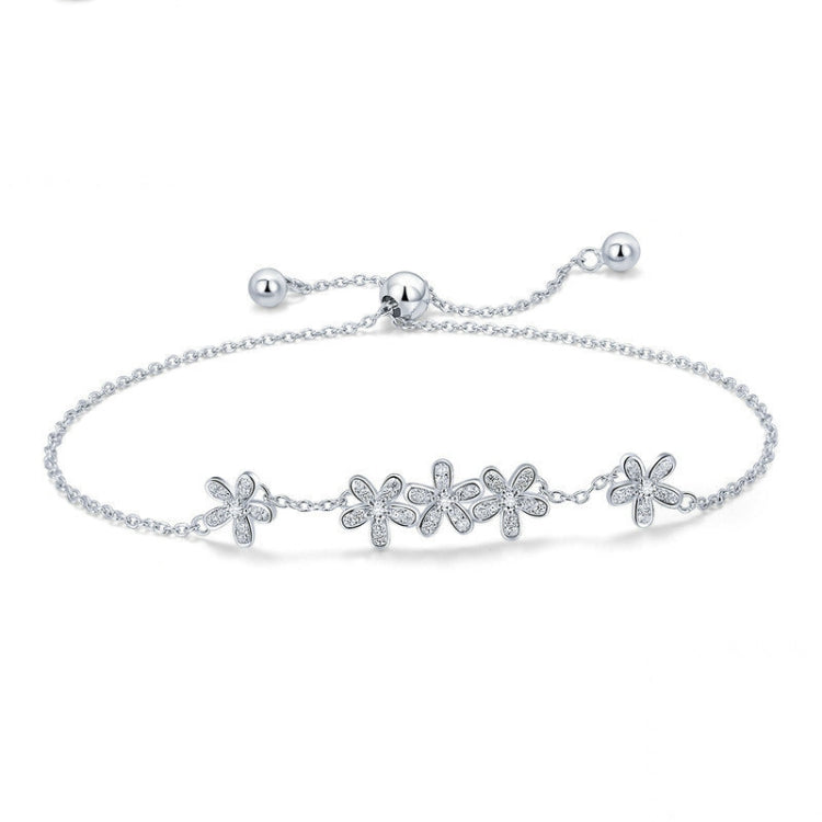 Bracciale in argento sterling S925 Daisy Lady, SCB084