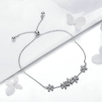 Bracciale in argento sterling S925 Daisy Lady, SCB084