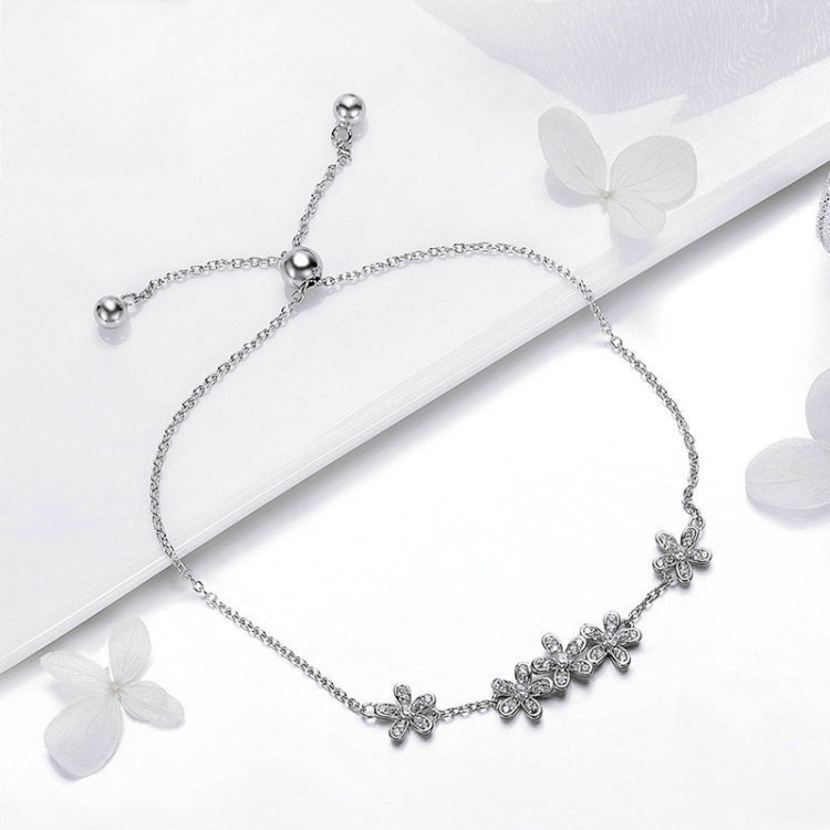 Bracciale in argento sterling S925 Daisy Lady, SCB084