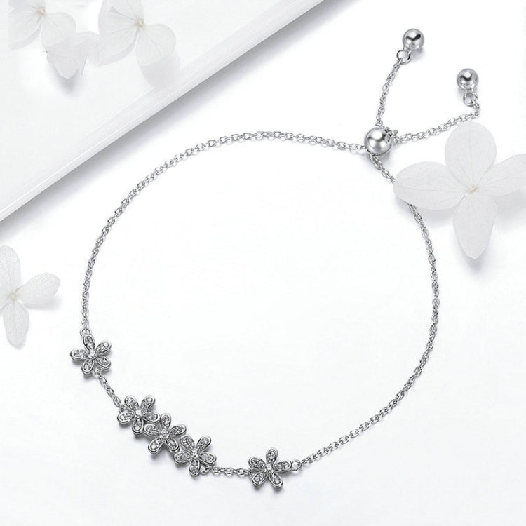 Bracciale in argento sterling S925 Daisy Lady, SCB084