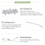 Bracciale in argento sterling S925 Daisy Lady, SCB084