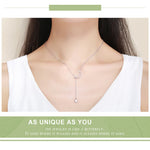 Collana in argento sterling S925 con stelle e luna, SCN108