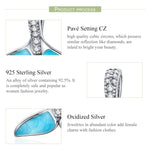 Collana con ciondolo a coda di pesce oceano in argento sterling S925 Accessori fai da te, SCC1067