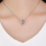 Accessori per braccialetti con perline fai da te in argento sterling S925 con motivo cavo, SCC718