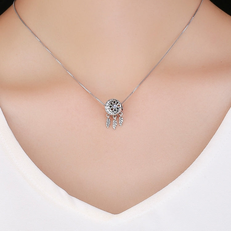 Accessori per braccialetti con perline fai da te in argento sterling S925 con motivo cavo, SCC718