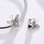 Accessori per gioielli con perline braccialetto ape fai da te in argento sterling S925, SCC1194