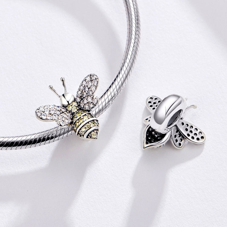 Accessori per gioielli con perline braccialetto ape fai da te in argento sterling S925, SCC1194