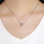 Accessori per bracciali fai-da-te in argento sterling S925 con ciondolo angelo custode, diamanti, gocce di olio